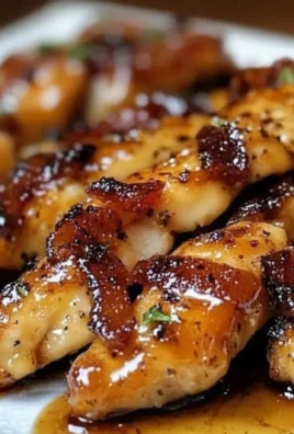 Delicious homemade bacon brown sugar chicken tenders recipe with 5 ingredients