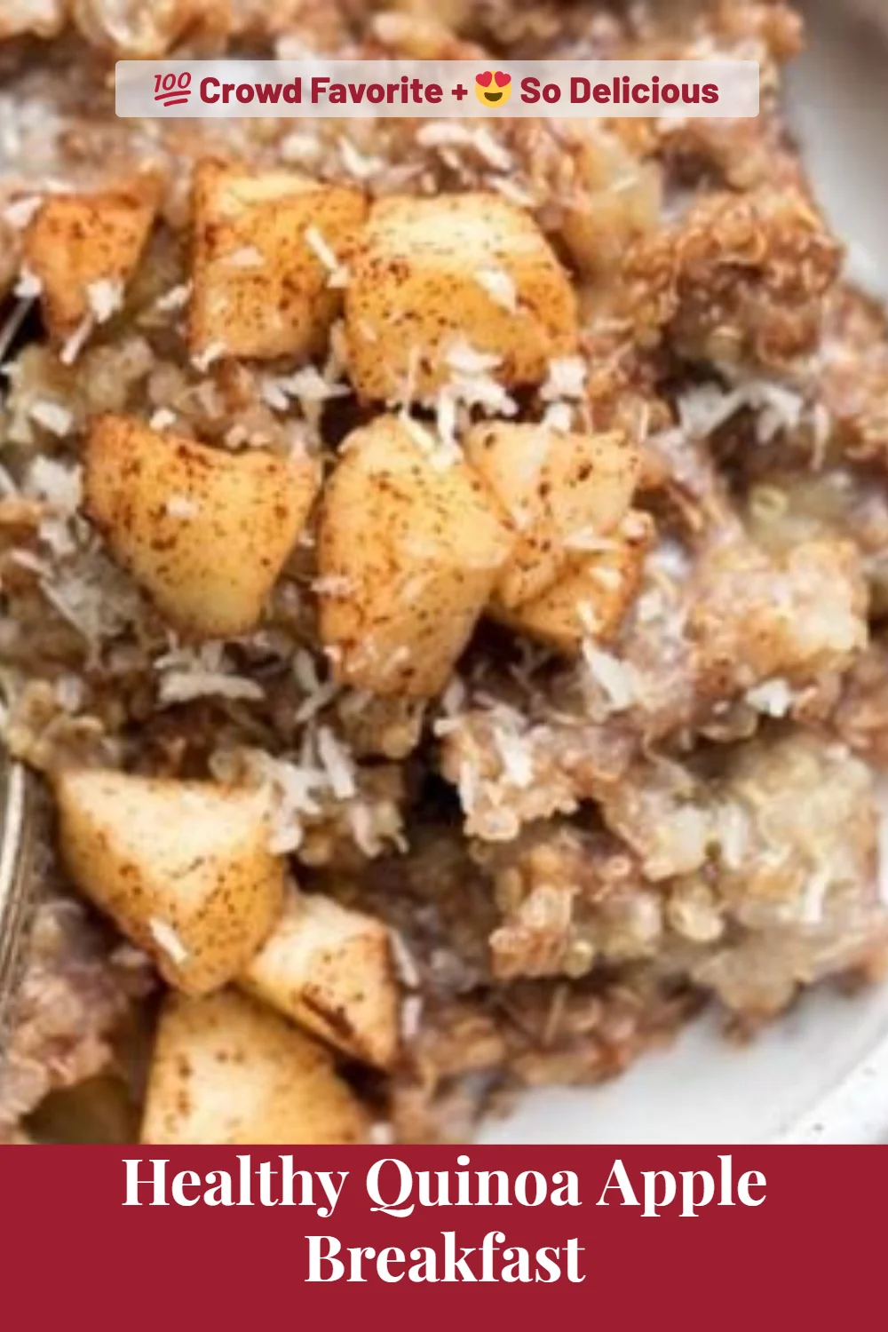 Healthy Quinoa Apple Breakfast