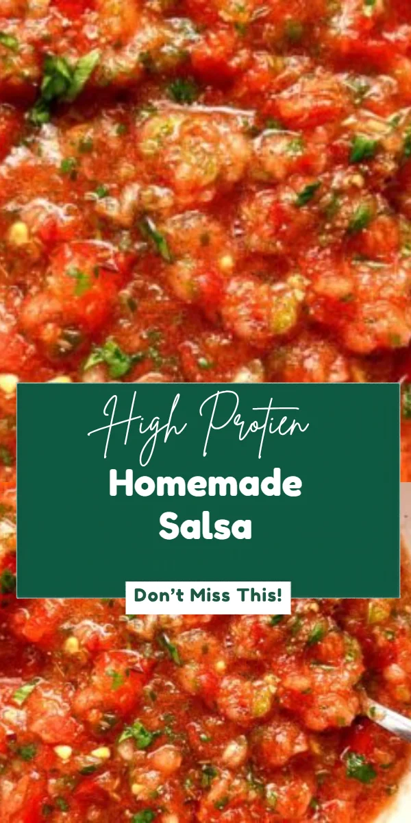 Homemade Salsa
