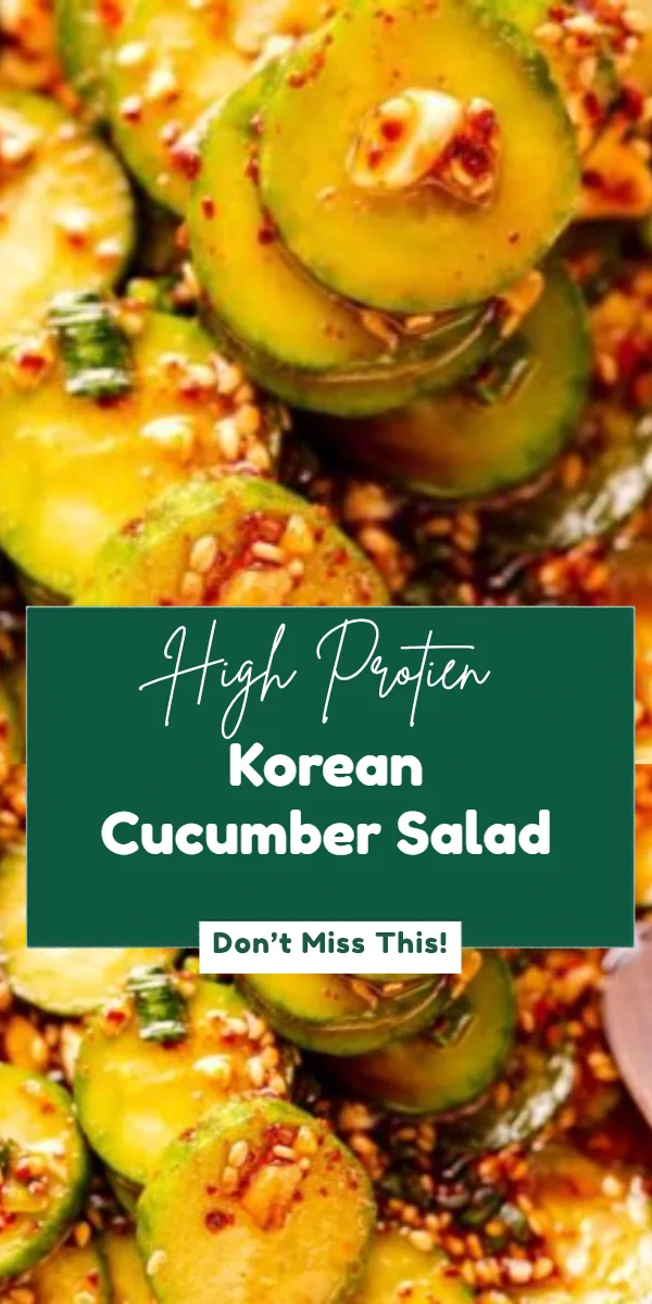 Korean Cucumber Salad