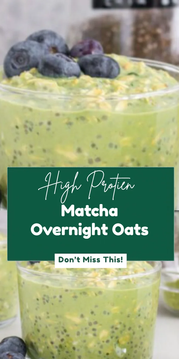 Matcha Overnight Oats