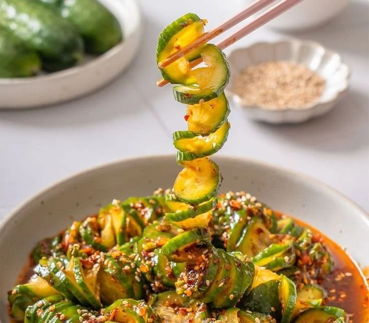 Spicy Asian Cucumber Salad