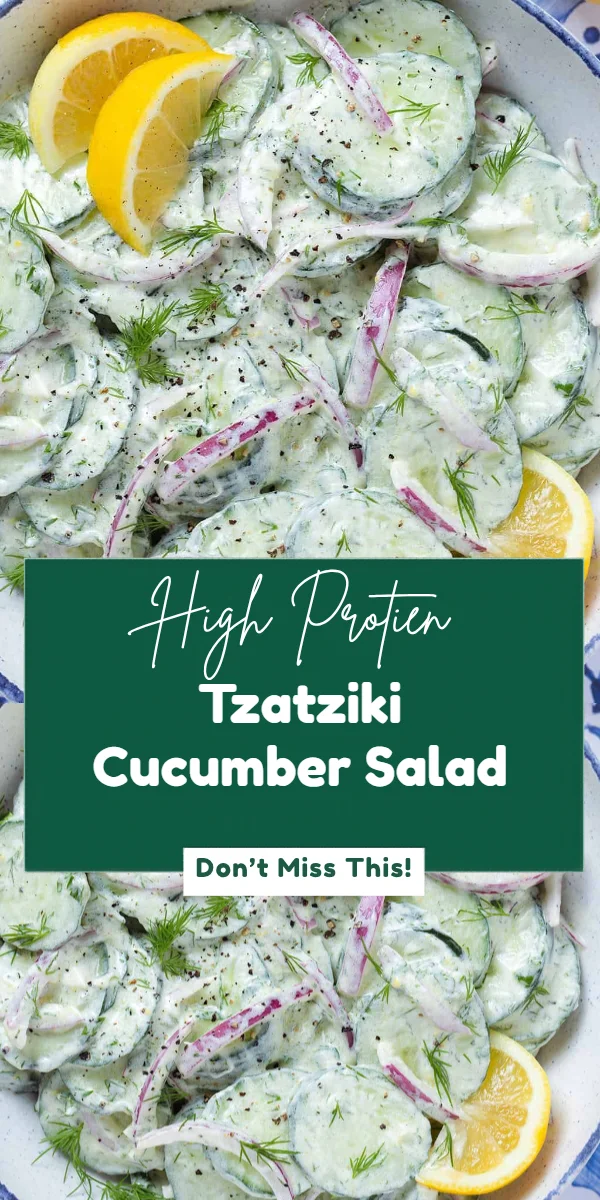 Tzatziki Cucumber Salad